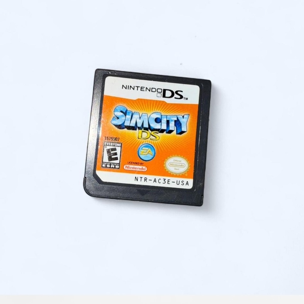Nintendo DS SimCity Game Card